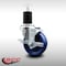 Service Caster 4'' SS Solid Poly Swivel 1-3/4'' Expanding Stem Caster with Brake SCC-SSEX20S414-SPUS-TLB-134 - alternate 2